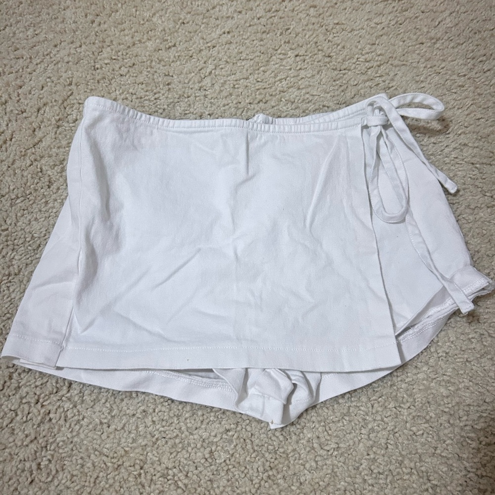 Wild Fable White Wrap Skort